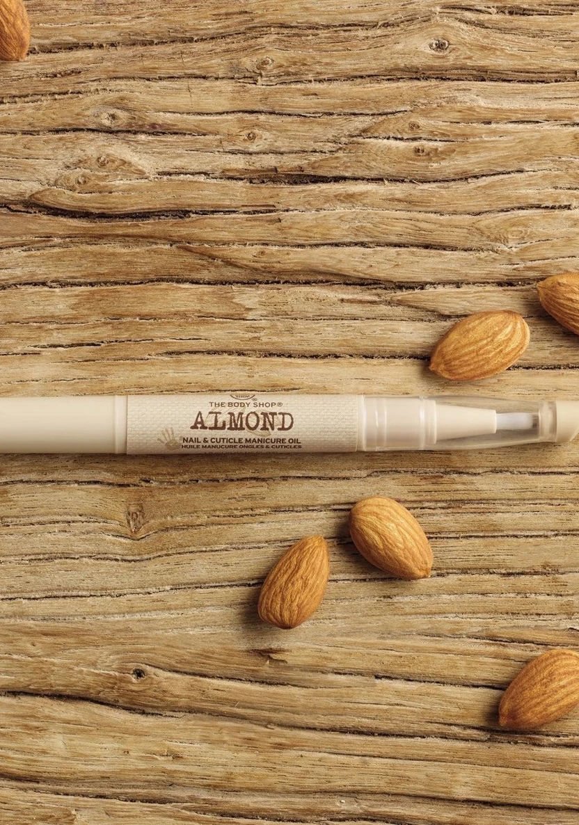 The Body Shop Almond nagų ir odelių aliejus 1.8 ml