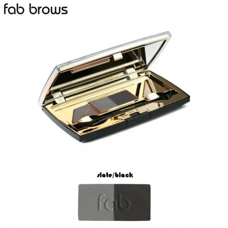 Fab Brows Eyebrow Duo Kit Slate/Black