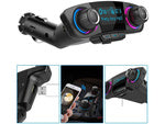 Fm siųstuvas bluetooth usb 5.0 daugiafunkcinis 8in1