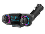 Fm siųstuvas bluetooth usb 5.0 daugiafunkcinis 8in1
