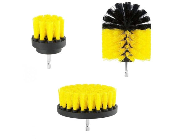 Gręžtuvo/suktuvo valymo šepetėliai 3vnt.