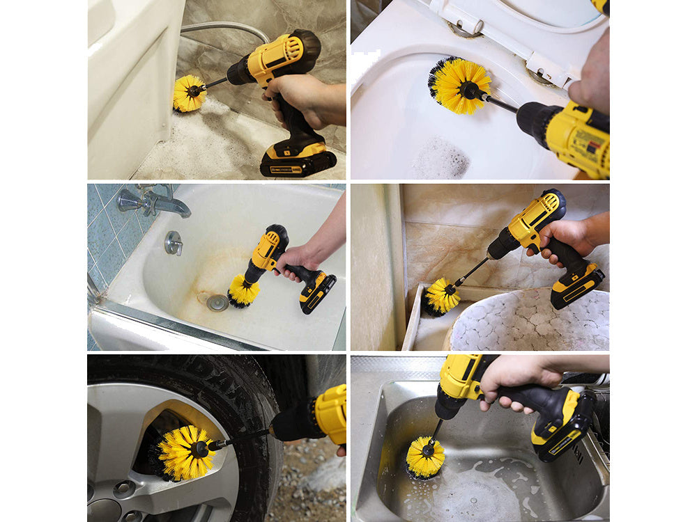 Gręžtuvo/suktuvo valymo šepetėliai 3vnt.