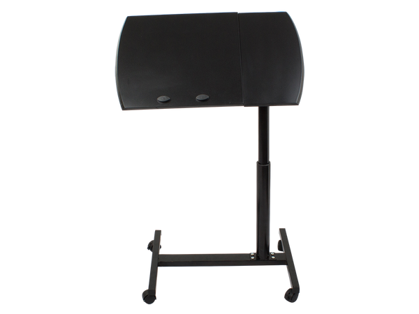 Nešiojamojo kompiuterio stalas ant ratukų reguliuojamas stalas