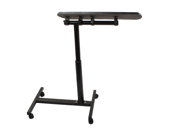 Nešiojamojo kompiuterio stalas ant ratukų reguliuojamas stalas