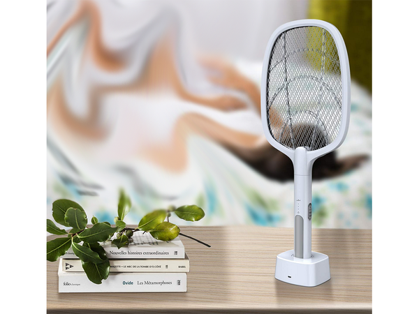 Elektrinė musių plaktuvė vabzdžių maišas uv lempa, Baltas, Szín, Fehér