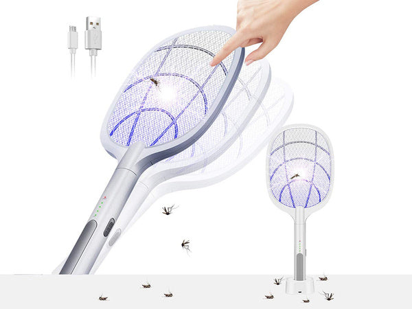 Elektrinė musių plaktuvė vabzdžių maišas uv lempa, Baltas, Szín, Fehér