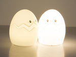 Vaikų naktinė šviesa led kiaušinis rgb nuotolinio valdymo pultas usb