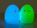 Vaikų naktinė šviesa led kiaušinis rgb nuotolinio valdymo pultas usb