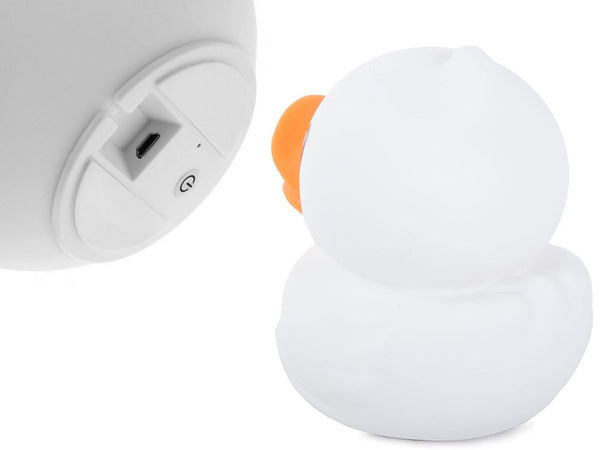 Vaikų naktinė šviesa lėmė antis rgb liesti usb