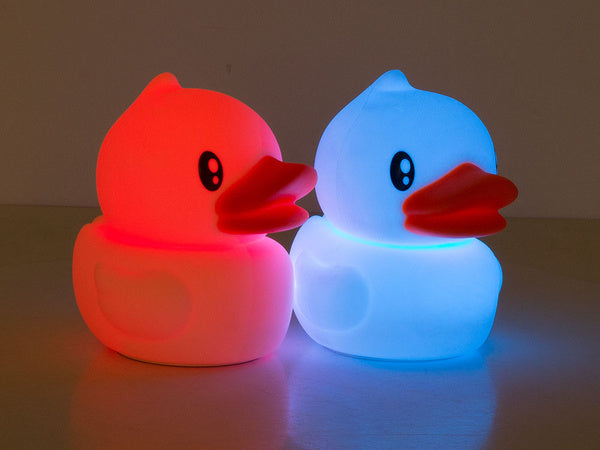 Vaikų naktinė šviesa lėmė antis rgb liesti usb