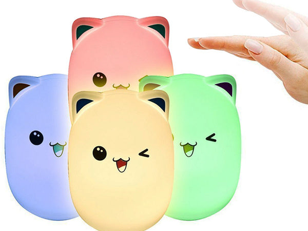 Vadovaujama katė nakties šviesos rgb nuotolinio valdymo pultas