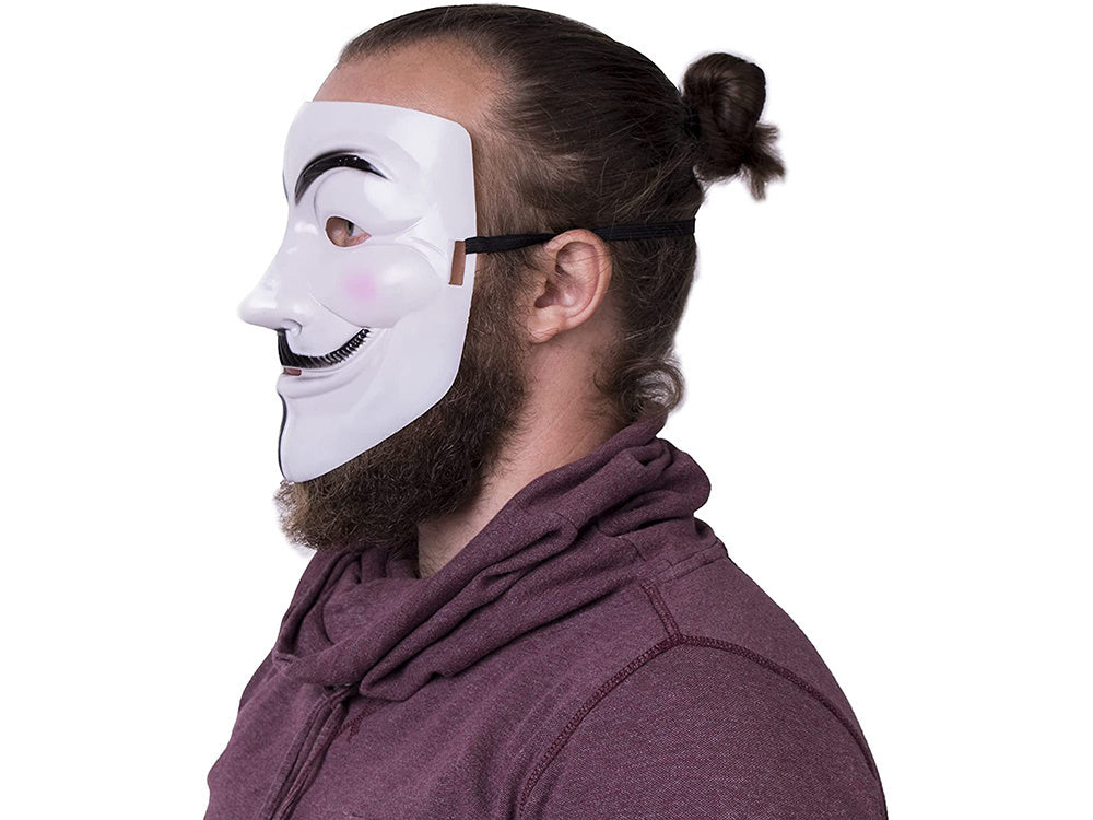 Kaukė anoniminis vendeta acta protestas halloween v