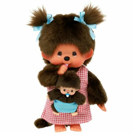 Pūkuotas žaislas Bandai Monchhichi Maman & Baby plush 20 cm