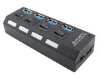 Usb prievadų skirstytuvas 4x usb 3.0