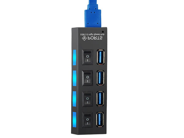 Usb prievadų skirstytuvas 4x usb 3.0