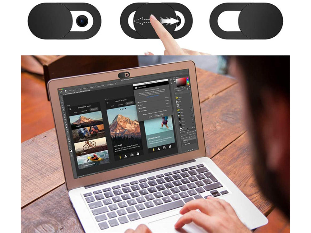 3x laptop kameros dangtelio plokštelis
