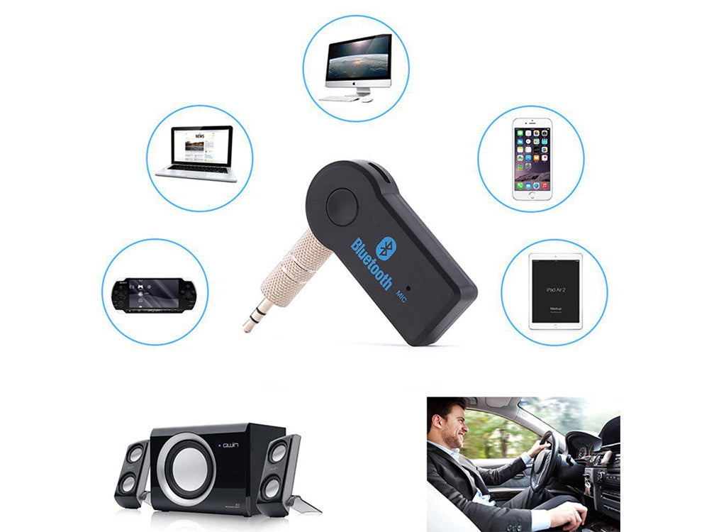 Garso imtuvas "bluetooth" adapteris aux minijack