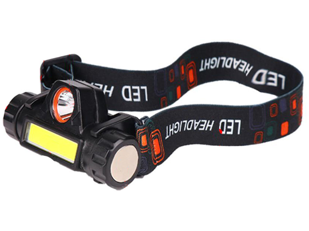 Cob 4in1 priekinis žibintas su magnese
