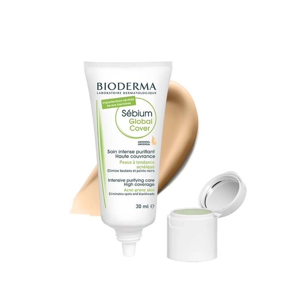 Bioderma Sebium Global Cover maskuojantis veido kremas 30 ml