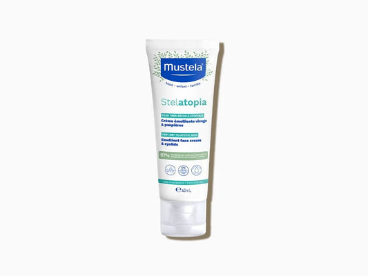 Mustela Stelatopia minkštinamasis veido kremas 40ml