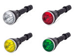 cree xm-l t6 taktinis ginklų žibintuvėlis