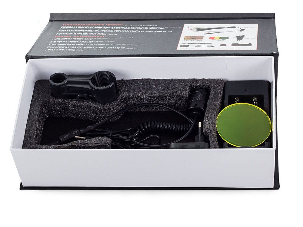 cree xm-l t6 taktinis ginklų žibintuvėlis