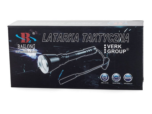 cree xm-l t6 taktinis ginklų žibintuvėlis
