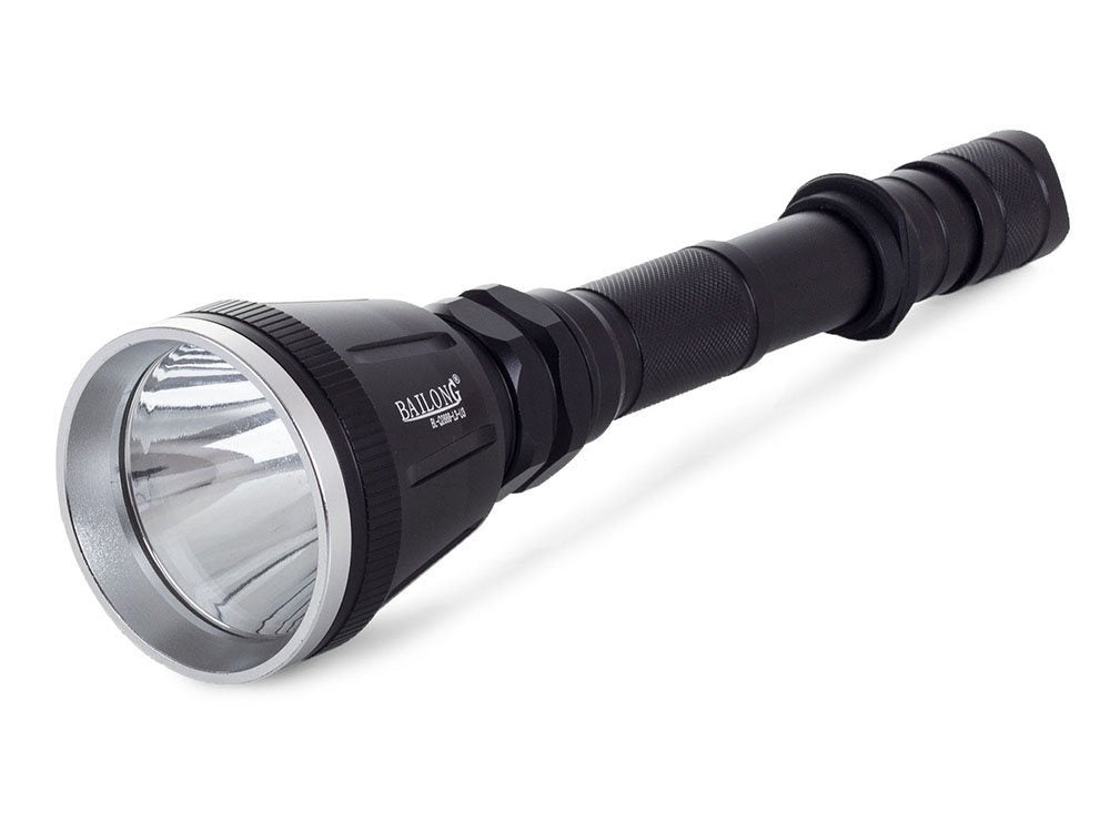 cree xm-l t6 taktinis ginklų žibintuvėlis