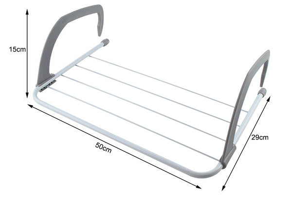 Balkono radiatoriaus džiovykla skalbiniams džiovinti