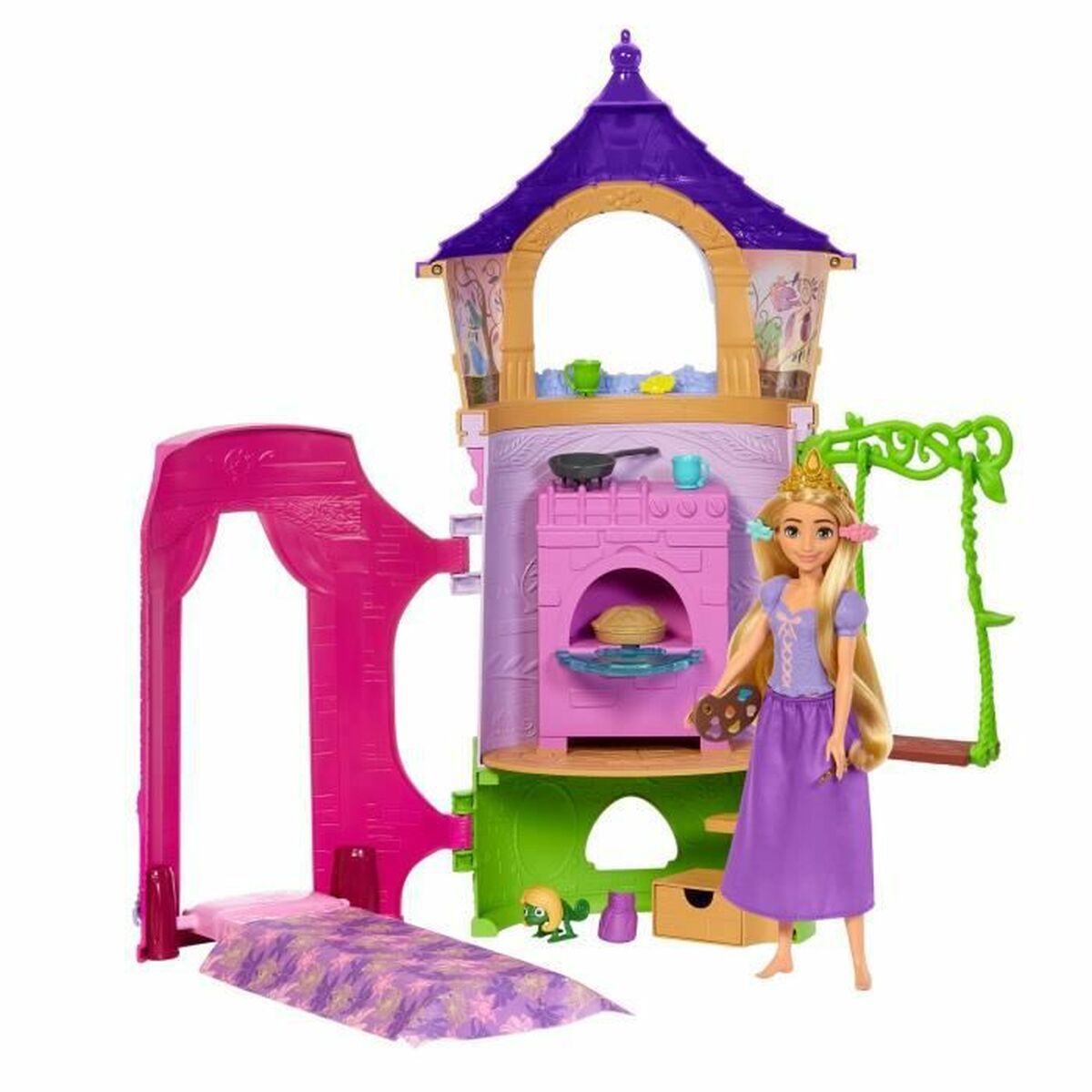 Playset Disney Princess Rapunzel's Tower Sultenė