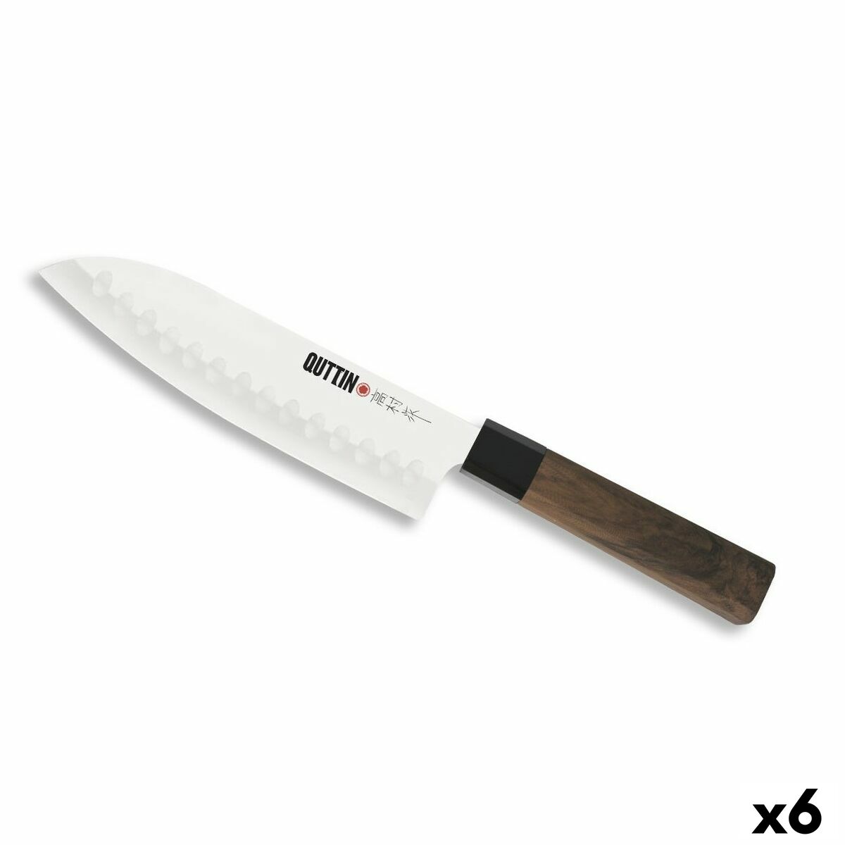 Virtuvės peilis Quttin Santoku Takamura 17 cm (6 vnt.)