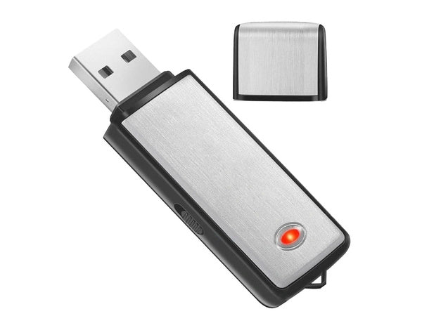 Mini šnipinėjimo diktofonas usb pendrive pasiklausymas