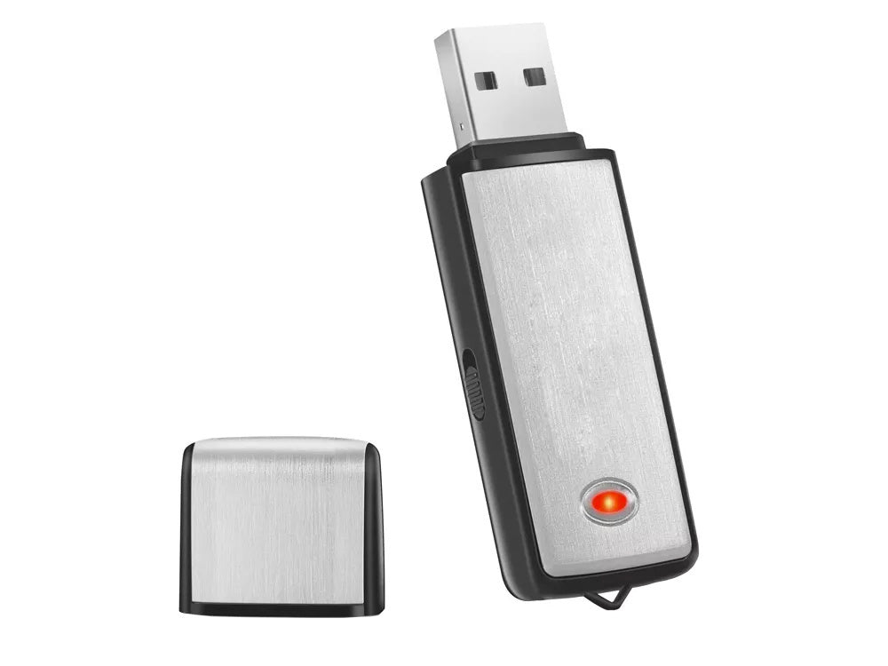 Mini šnipinėjimo diktofonas usb pendrive pasiklausymas
