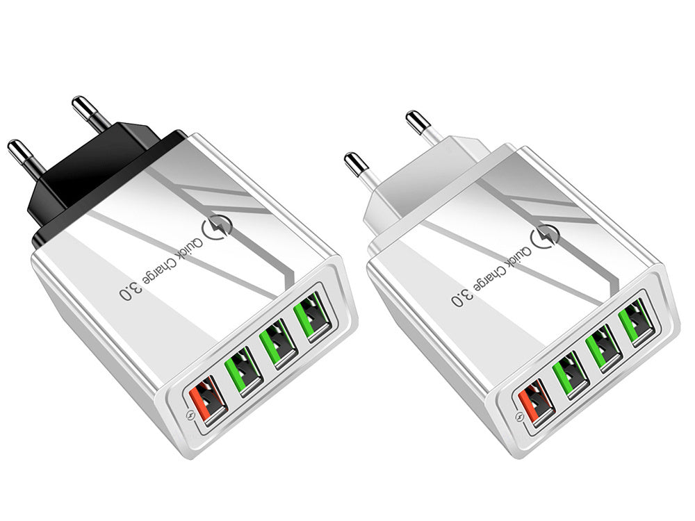 4xusb quick charge 3.0 tinklo sieninis įkroviklis