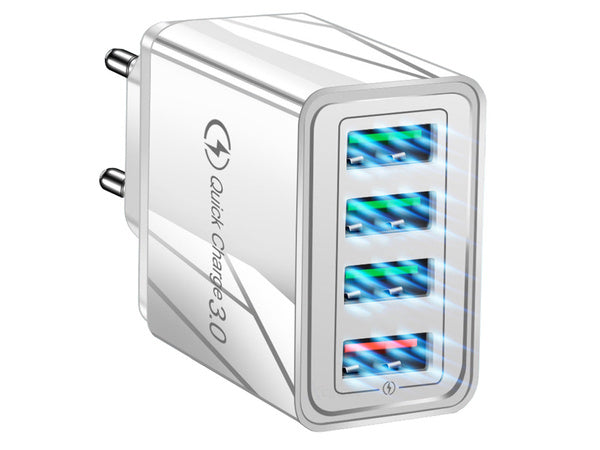 4xusb quick charge 3.0 tinklo sieninis įkroviklis