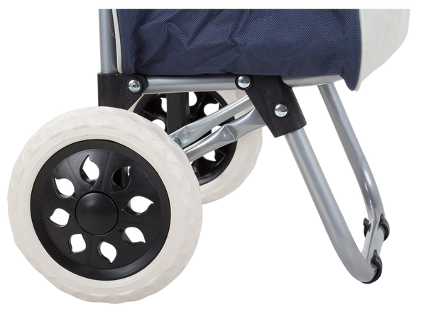 Pirkinių vežimėlis ant ratų pirkinių krepšys kietas