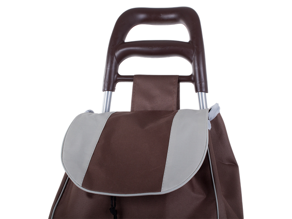 Pirkinių vežimėlis ant ratų pirkinių krepšys kietas