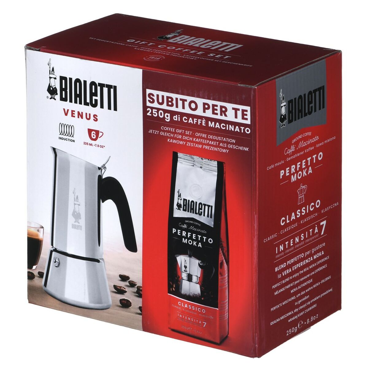 Itališkas Kavinukas Bialetti Juoda