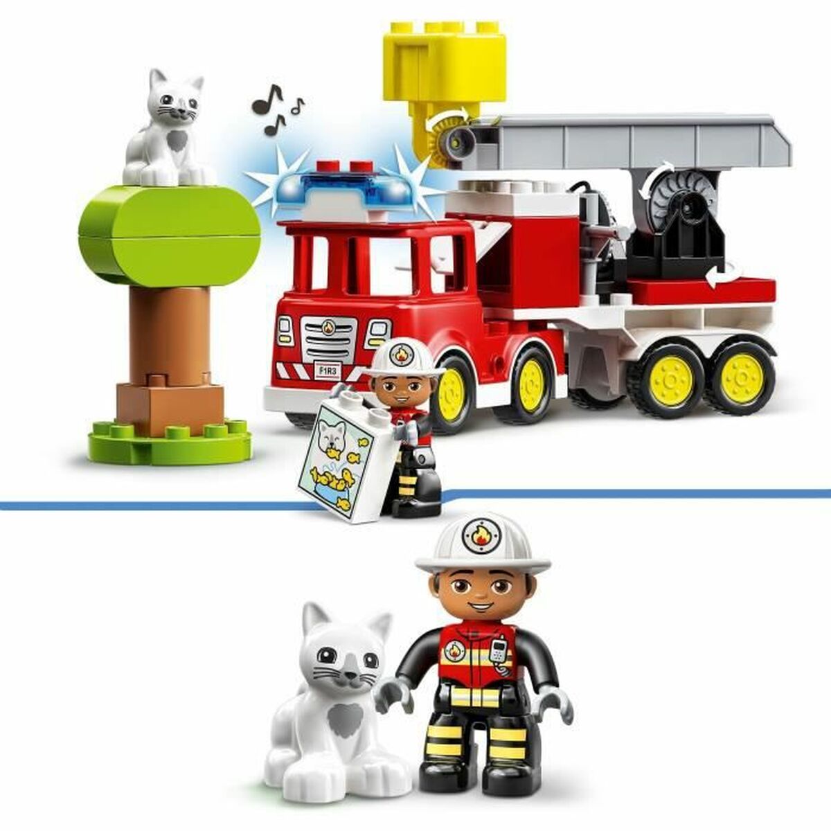 Playset Lego DUPLO Town 10969 Fire Truck 21 Dalys