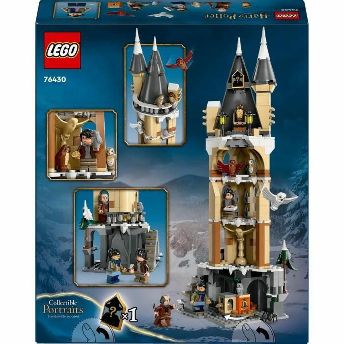 Statybos rinkinys Lego Harry Potter 76430 Hogwarts Castle Aviary Spalvotas