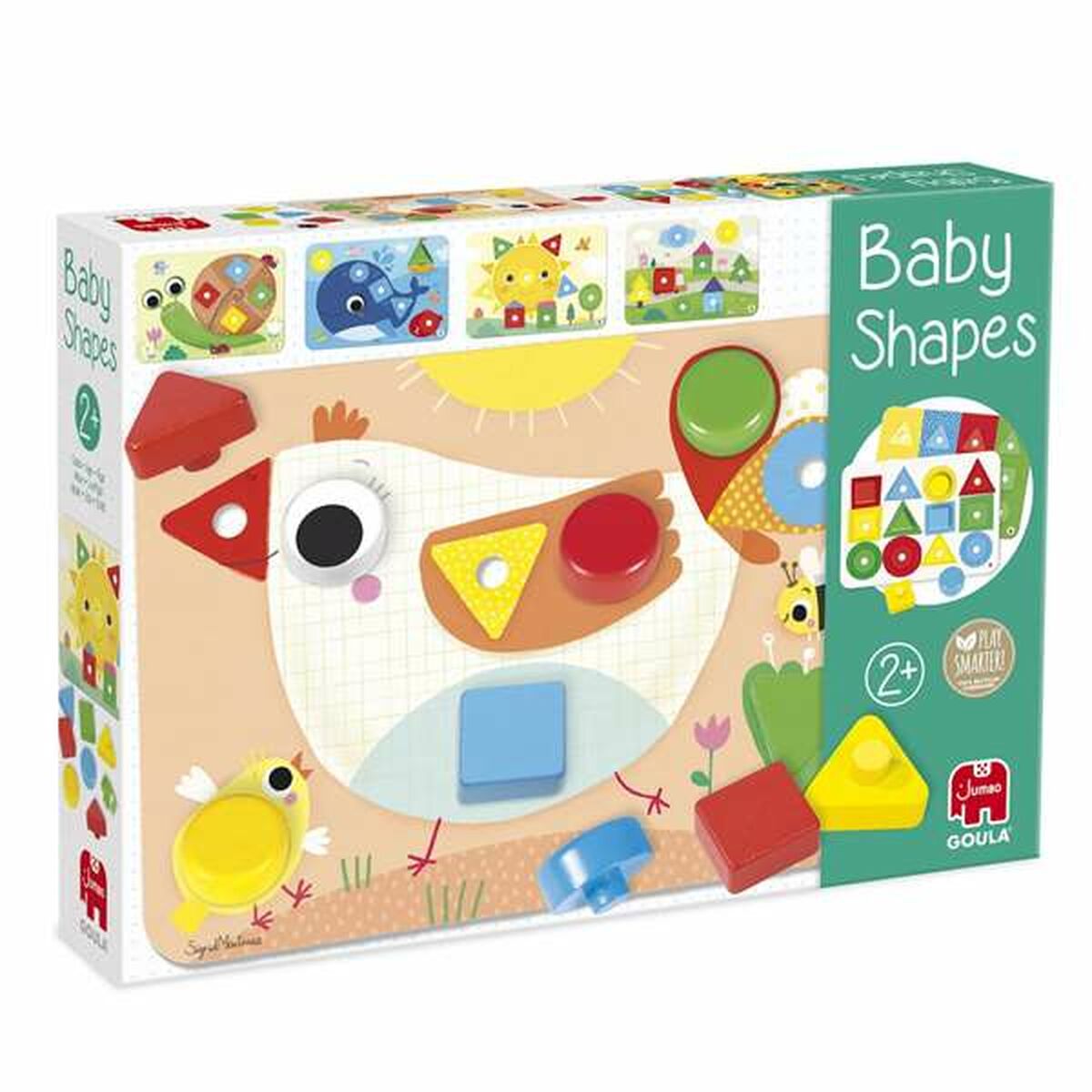 Vaikiška puzlė Goula Baby Shapes