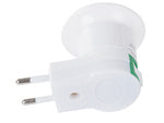 Adapterio lemputės adapterio jungiklis 230v e27