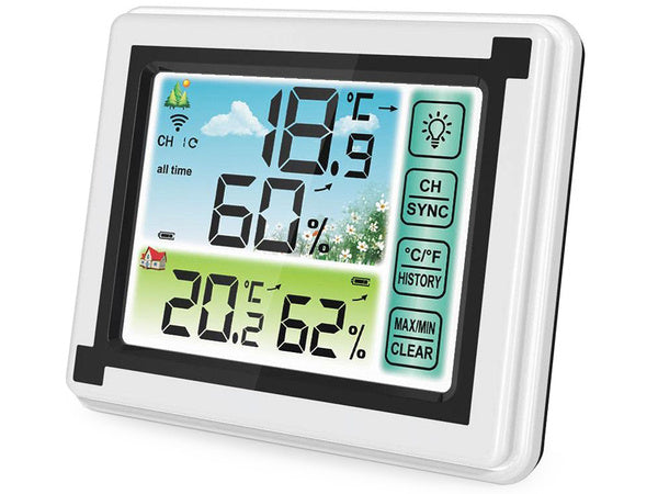 Belaidė meteorologinė stotis higrometras