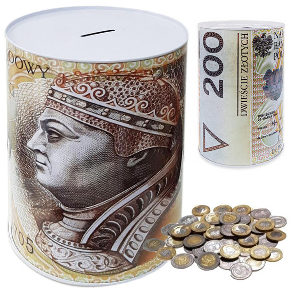 Metalinė pinigų dėžutė xl didelė