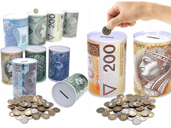 Metalinė pinigų dėžutė xl didelė