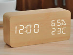 Elektroninis žadintuvas termometras higrometras usb