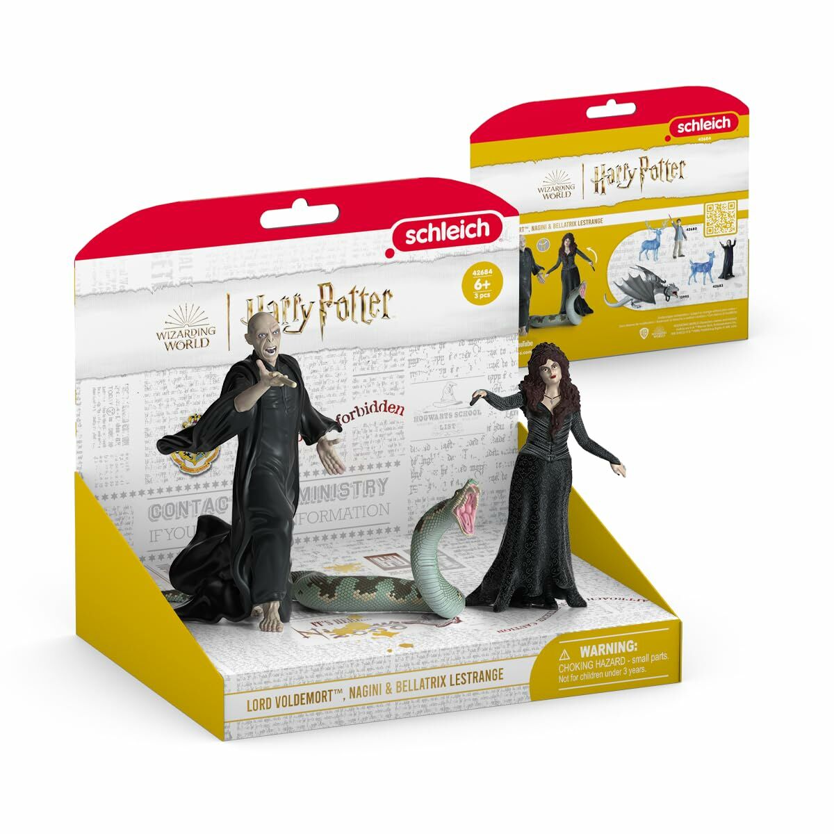 Veiklos rodikliai Schleich Voldemort, Nagini and Bellatrix (3 vnt.)