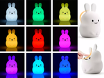 Vaikų naktinė šviesa buvo triušis liesti rgb nuotolinio valdymo pultas
