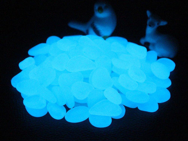 Fluorescentiniai šviesos akmenys 100 vnt.