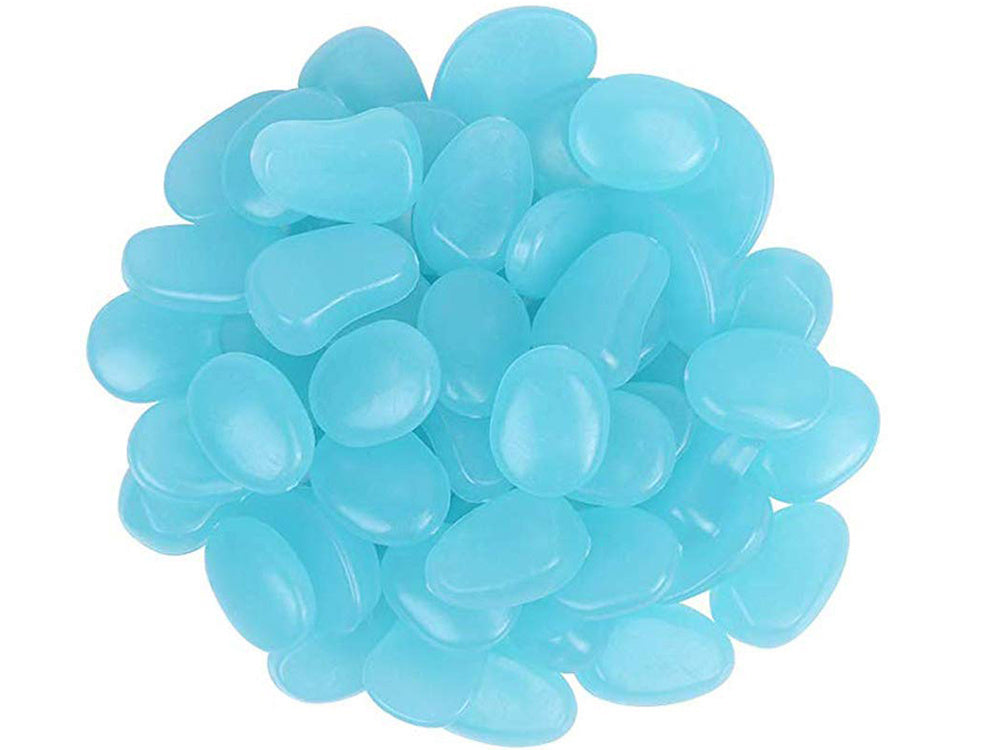 Fluorescentiniai šviesos akmenys 100 vnt.